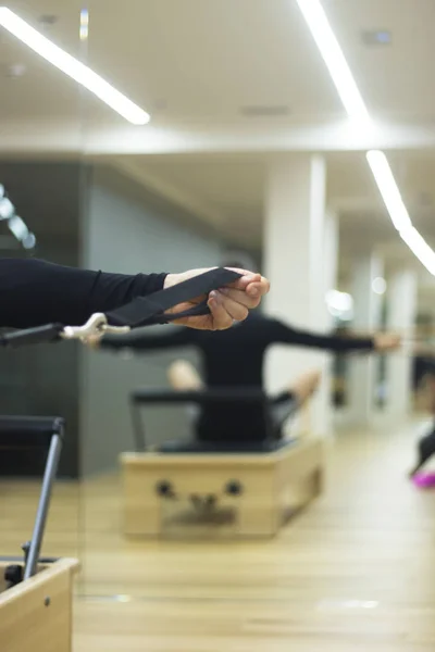 Equipo Gimnasio Estudio Yoga Fitness Máquina Pilates — Foto de Stock
