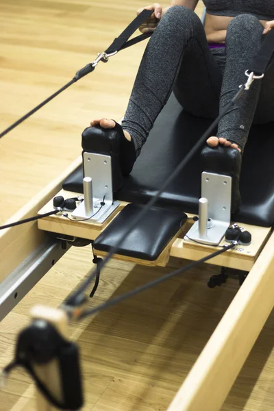 Equipo Gimnasio Estudio Yoga Fitness Máquina Pilates — Foto de Stock