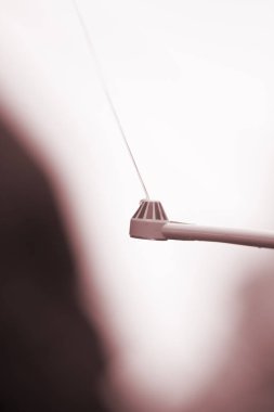 Diş su sprey interdental hijyen için temizleyici.