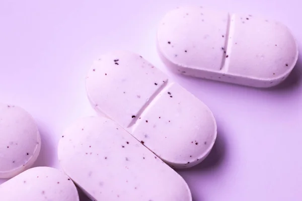 Multi Vitamine Minerale Gezondheid Natuurvoeding Supplement Pillen Voor Gezond Leven — Stockfoto