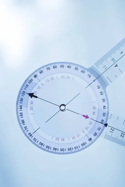 Goniometer Rörelse Medicinska Instrument Används För Att Mäta Rörlighet Leder — Stockfoto