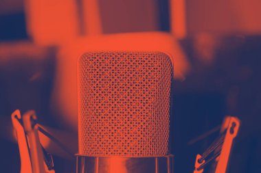 Kayıt stüdyo ses mikrofon