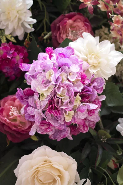 Wedding flowers arranged floral bridal bouquet ready for the bride.