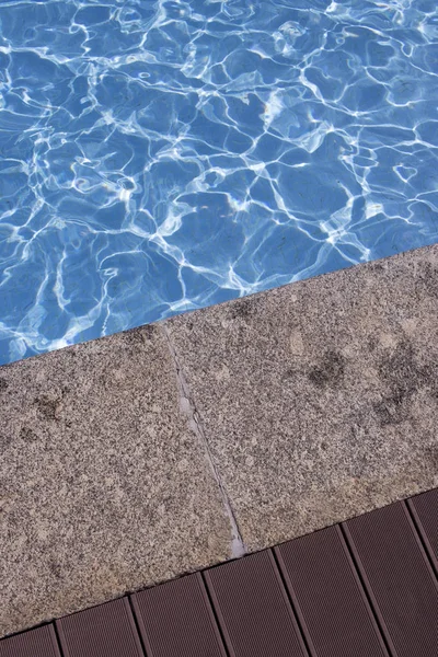 Piscine Extérieure Été Dans Jardin Hôtel Luxe — Photo