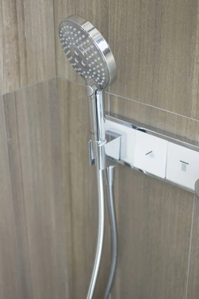 Bathroom Chrome Shower Head Showroom Display New Design Option Home — Stock Photo, Image