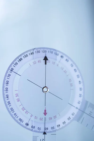 Goniometer Rörelse Medicinska Instrument Används För Att Mäta Rörlighet Leder — Stockfoto