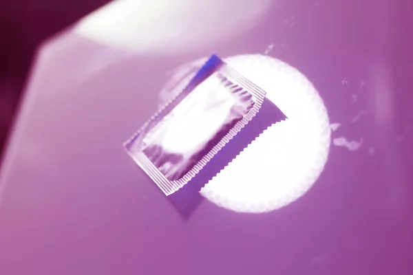 Lastik Lateks Erkek Prezervatif Güvenli Hastalık Hamilelik Için Ücretsiz Seks — Stok fotoğraf
