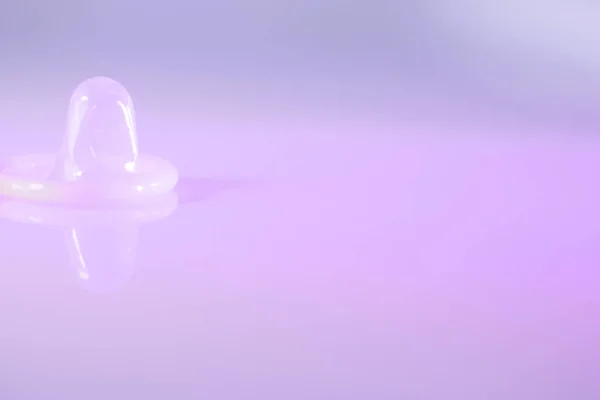Gummi Latex Kondom Männliche Verhütungsmittel Für Sichere Krankheiten Und Schwangerschaftsfreien — Stockfoto