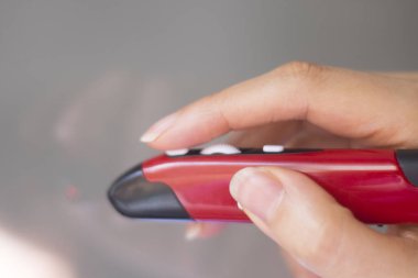 Dijital optik fare kalemi usb wifi bluetooth bilgisayar yazma aygıtı tıklama ve tekerlek ile.