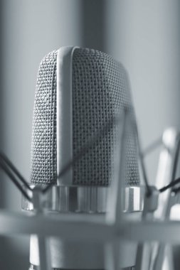Kayıt stüdyo ses mikrofon