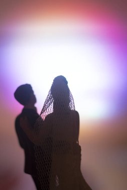 Düğün çift evlilik bebek