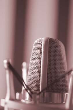 Kayıt stüdyo ses mikrofon