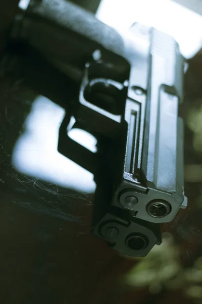 Automatická pistole pistole — Stock fotografie
