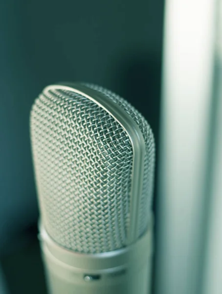 Recording studio röst mikrofon — Stockfoto