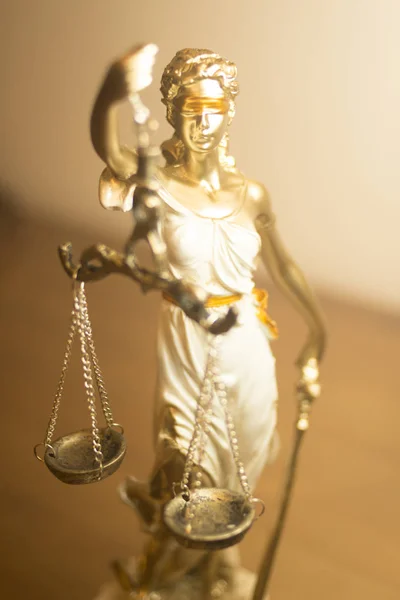 Advogados justiça legal estátua — Fotografia de Stock