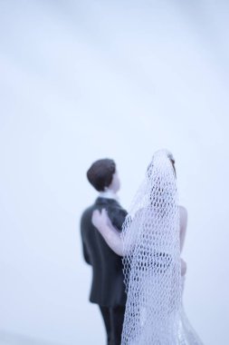 pasta topper Düğün çifti