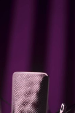 Kayıt stüdyo ses mikrofon