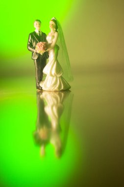 Düğün çift evlilik bebek