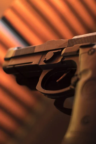 Pistola pistola automática — Fotografia de Stock