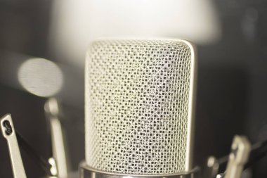 Kayıt stüdyo ses mikrofon