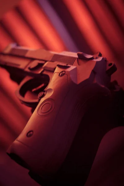 Pistolet Automatyczny pistolet — Zdjęcie stockowe