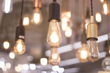 LED ışıklar deposunda ekran