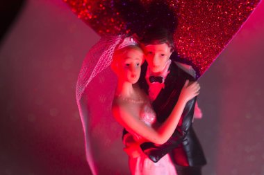 Düğün çift evlilik bebek