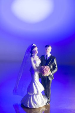 Düğün çift evlilik bebek