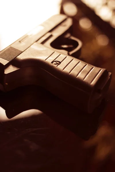Pistola automática pistola — Fotografia de Stock