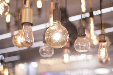 LED ışıklar deposunda ekran