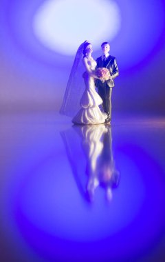 Düğün çift evlilik bebek