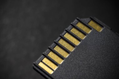 SD oyun kağıdı uyarlamak siyah arka plan üzerine