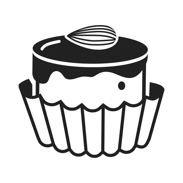 Icono de bombón Choco, estilo simple — Vector de stock