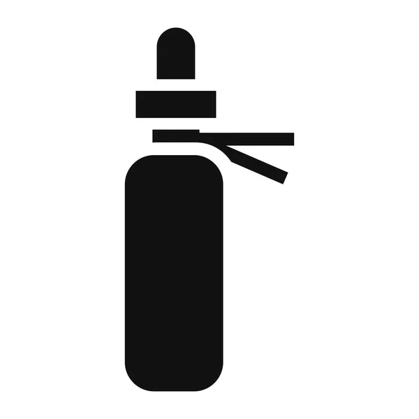 Medyczne spray ikona, prosty styl — Wektor stockowy