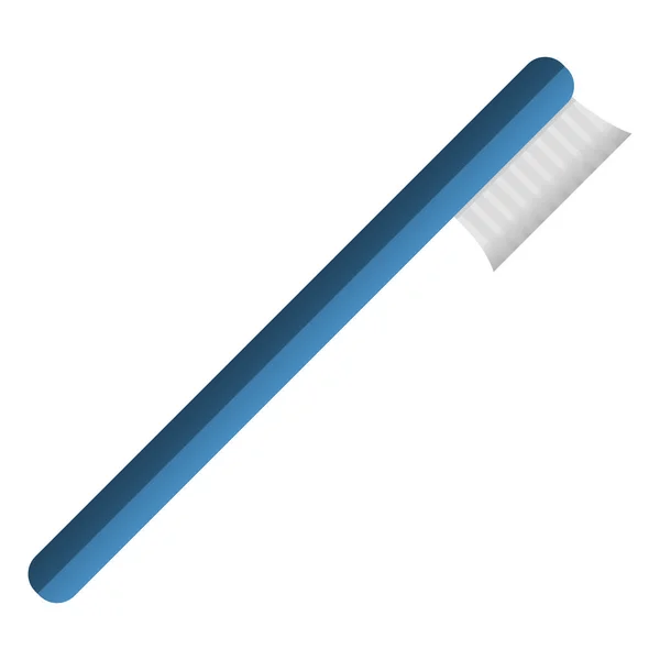Icono de cepillo de dientes, estilo de dibujos animados — Vector de stock