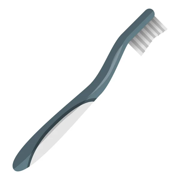 Icono de cepillo de dientes suave, estilo de dibujos animados — Vector de stock