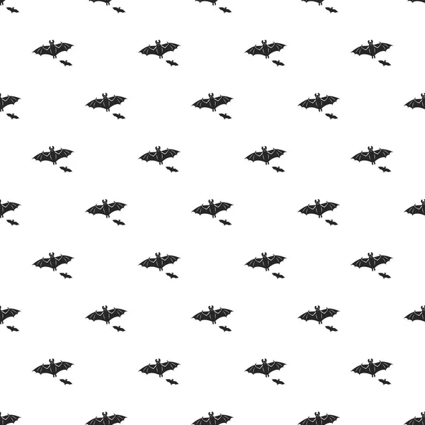 원활한 비행 박쥐 패턴 — 스톡 벡터