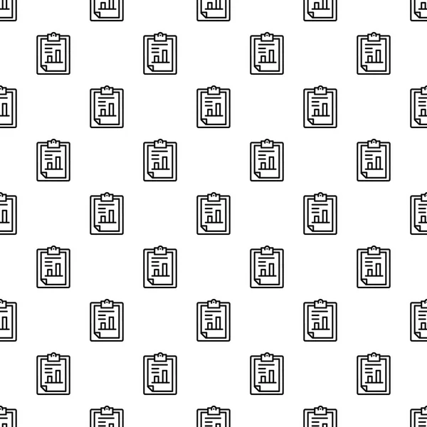 金融紙のグラフ パターンのシームレスです — ストックベクタ