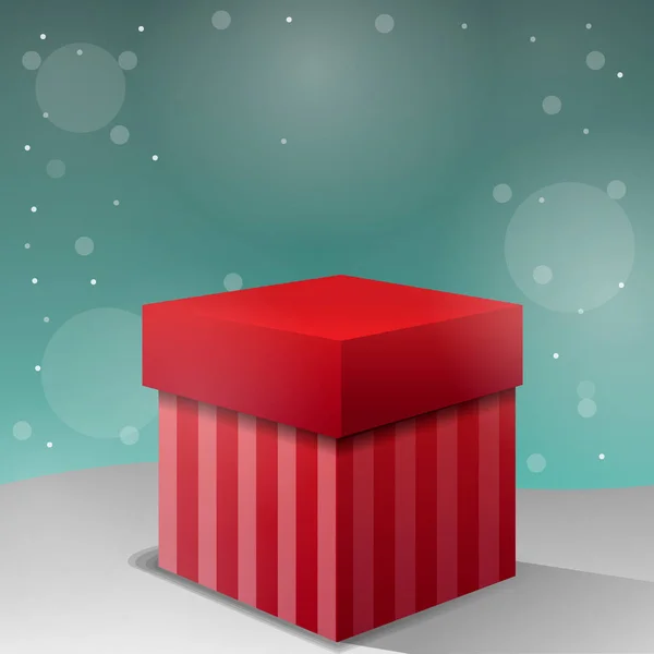 New Christmas gift background vector