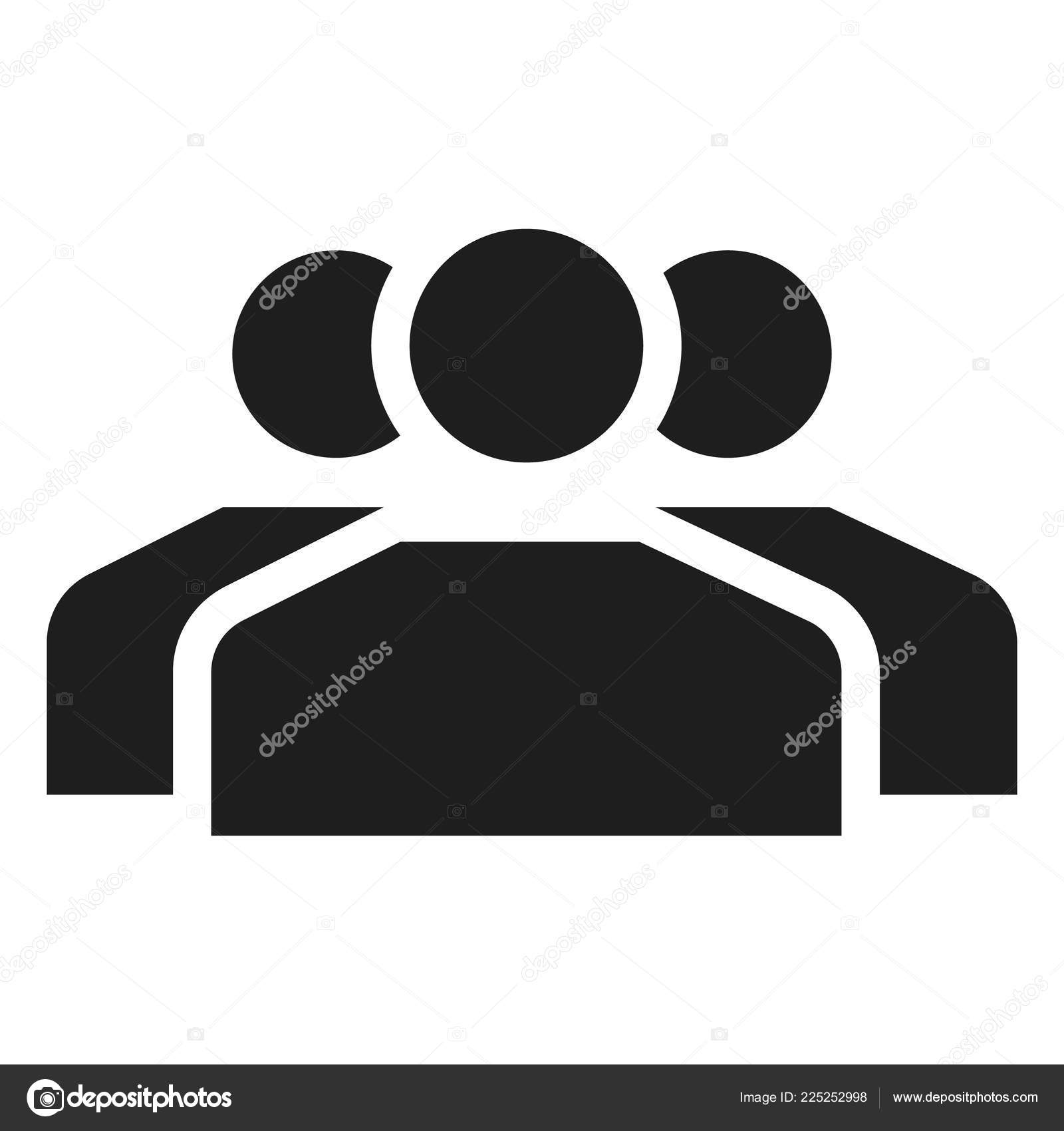 People Group Icon Simple Style Stock Vector Nsit0108 225252998
