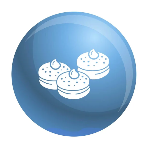 Hanoucca icône de boulangerie, style simple — Image vectorielle