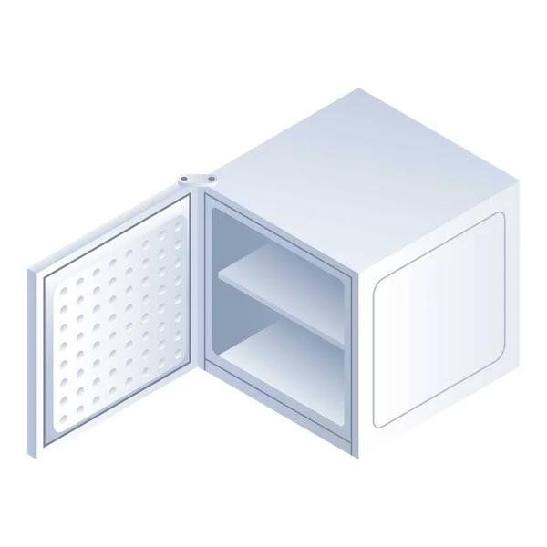 Eiskühlfach-Symbol, isometrischer Stil — Stockvektor