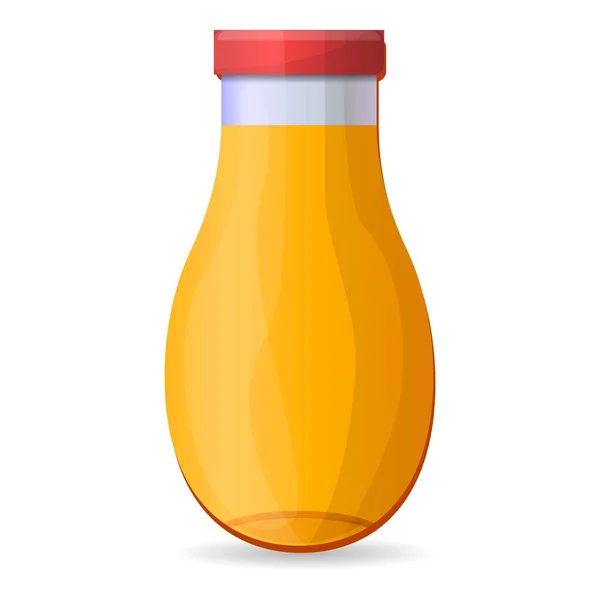 Petite icône de pot de miel, style dessin animé — Image vectorielle