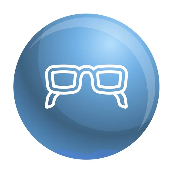 Reye glasses icon, outline style — стоковый вектор