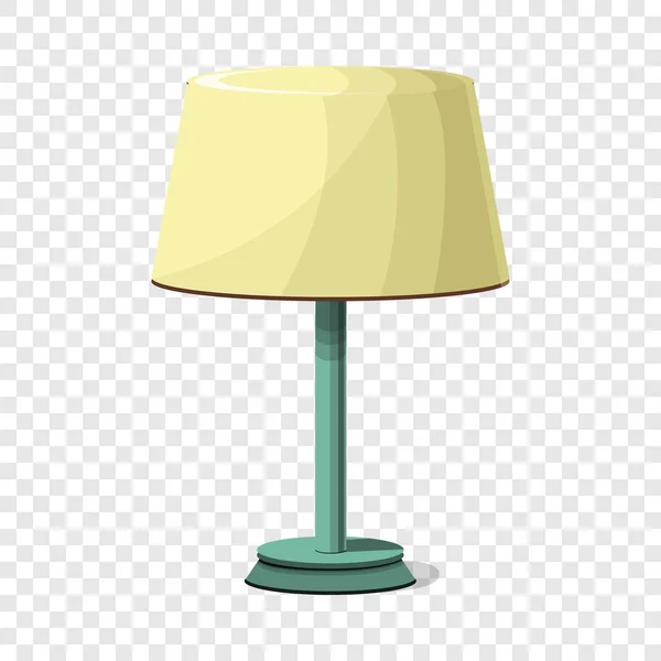 Значок нічної лампи, мультиплікаційний стиль — стоковий вектор