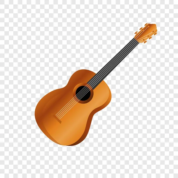 Ícone de guitarra mexicana, estilo cartoon —  Vetores de Stock