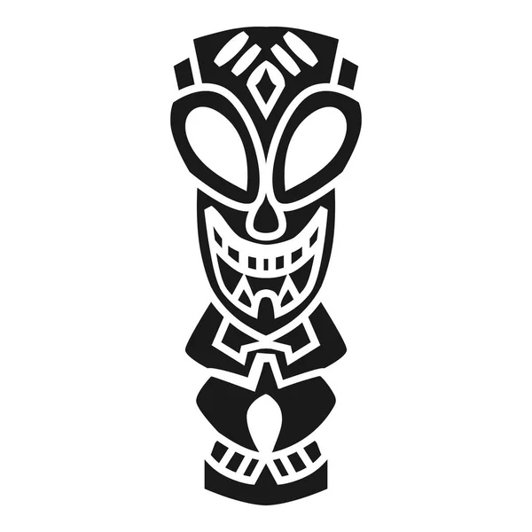 Αζτέκων idol εικονίδιο, απλό στυλ — Διανυσματικό Αρχείο
