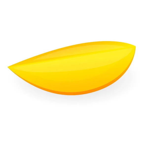 Pieza de icono de mango, estilo de dibujos animados — Vector de stock