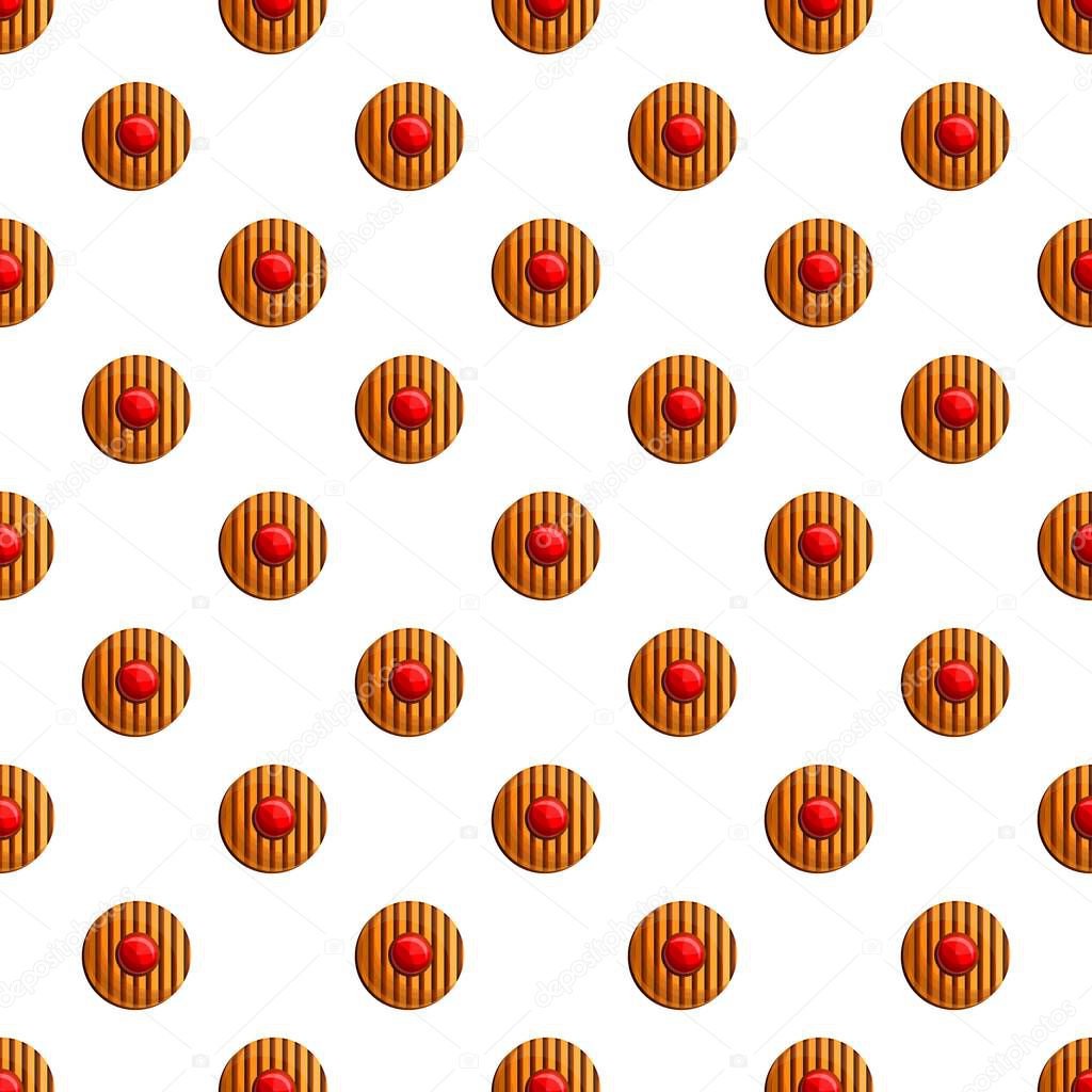 Handmade cookies pattern seamless vector