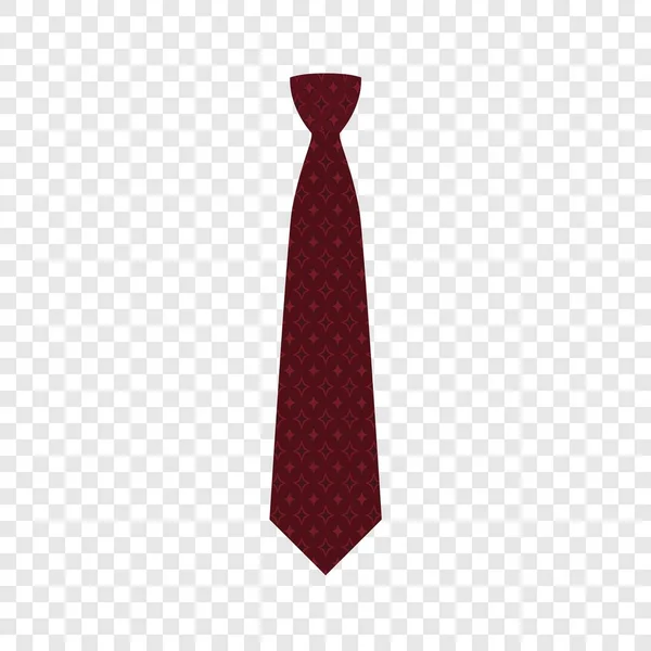Ikona mody krawat, płaski — Wektor stockowy